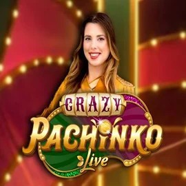Crazy Pachinko slot icon by Evolution, available at Instaspin Casino