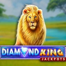 Diamond King Jackpots slot visual from SpinPlay Games available on insta-spin.eu
