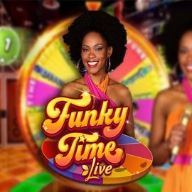 Funky Time casino game by Evolution – featured logo at Instaspin Casino