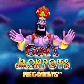 Genie Jackpots Megaways online game logo by Blueprint Gaming on insta-spin.eu
