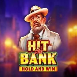 Hit The Bank Hold and Win logo – Slots by Playson at Instaspin Casino