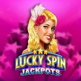 Lucky Spin Jackpots by Novomatic, showcased at insta-spin.eu – game logo