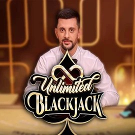 Unlimited Blackjack logo by Ezugi Instaspin Casino